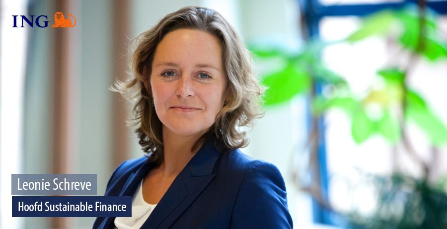 Leonie Schreve, Hoofd Sustainable Finance ING