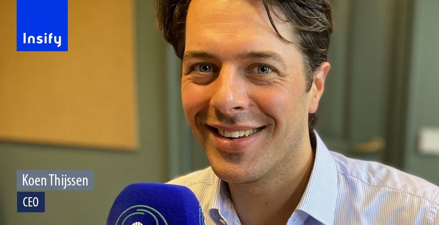 Koen Thijssen, oprichter en CEO van verzekeraar Insify