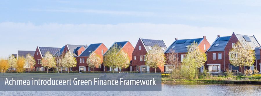 Achmea introduceert Green Finance Framework 