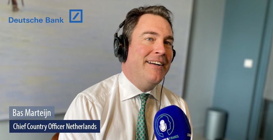Bas Marteijn, Chief Country Officer Netherlands van Deutsche Bank