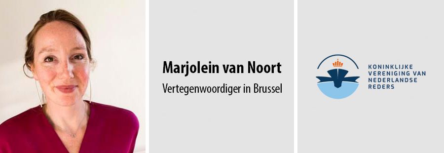 Marjolein van Noort, vertegenwoordiger in Brussel, Koninklijke Vereniging van Nederlandse Reders