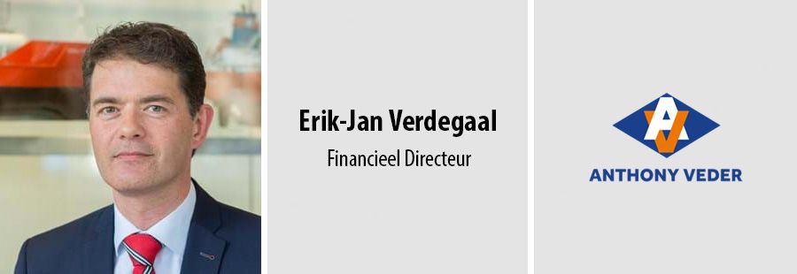 Erik-Jan Verdegaal, financieel directeur rederij Anthony Veder