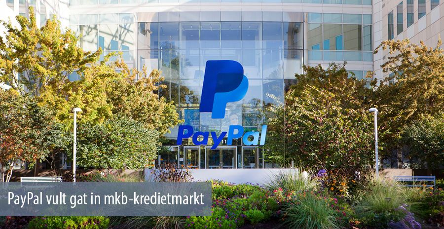 PayPal vult gat in mkb-kredietmarkt 
