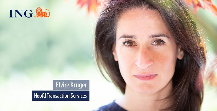 Elvira Kruger, hoofd Transaction Services, ING