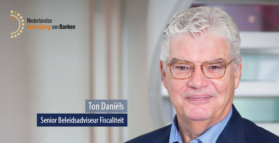 Ton Daniëls, senior beleidsadviseur Fiscaliteit bij de Nederlandse Vereniging van Banken