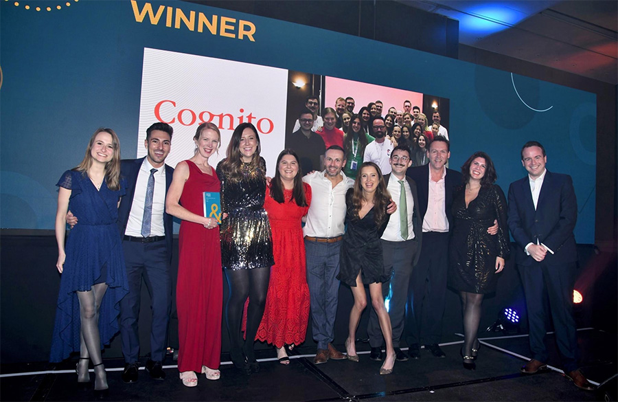 Cognito bekroont topjaar met Agency of the Year Award 
