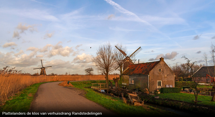 Plattelanders de klos van verhuisdrang Randstedelingen