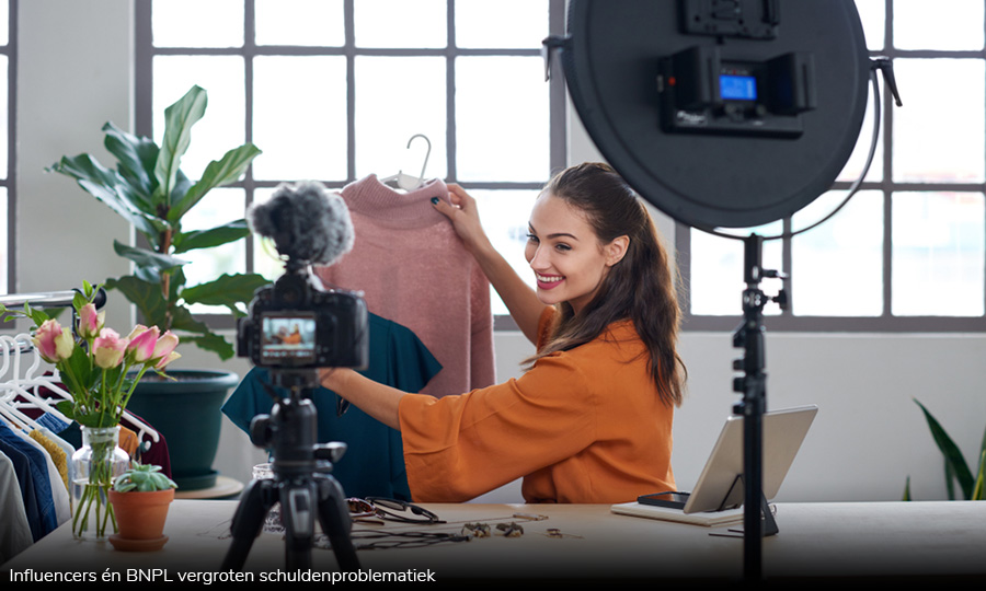 Influencers én BNPL vergroten schuldenproblematiek 