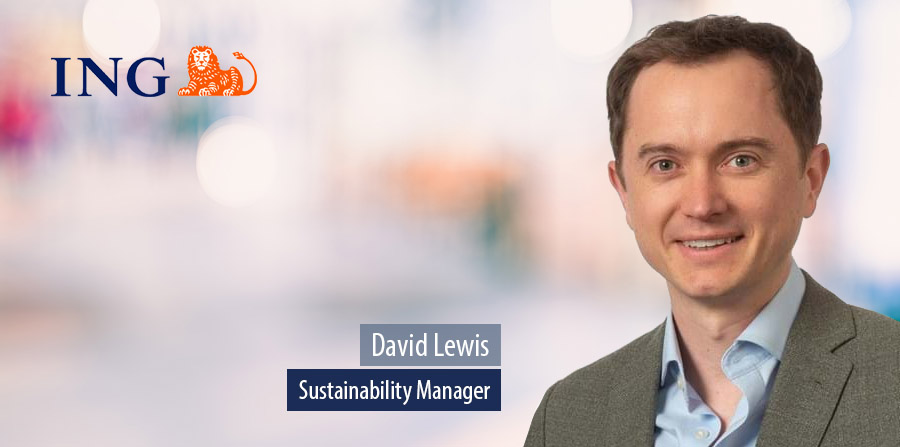 David Lewis, Sustainability Manager bij ING