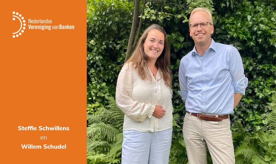 Steffie Schwillens en Willem Schudel - NVB Steffie Schwillens en Willem Schudel - NVB