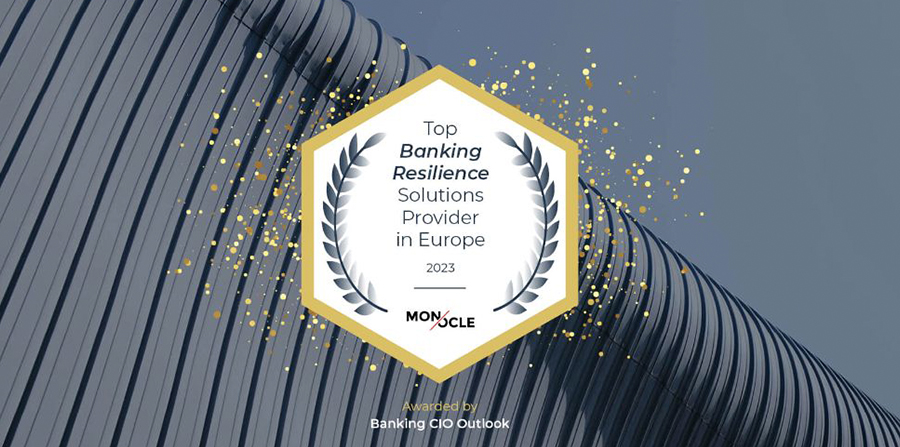 Monocle Solutions ontvangt eretitel ‘Top Banking Resilience Solutions Provider’ Monocle Solutions ontvangt eretitel ‘Top Banking Resilience Solutions Provider’