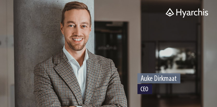Auke Dirkmaat volgt Adriaan Hoogduijn op als CEO van Hyarchis Auke Dirkmaat volgt Adriaan Hoogduijn op als CEO van Hyarchis