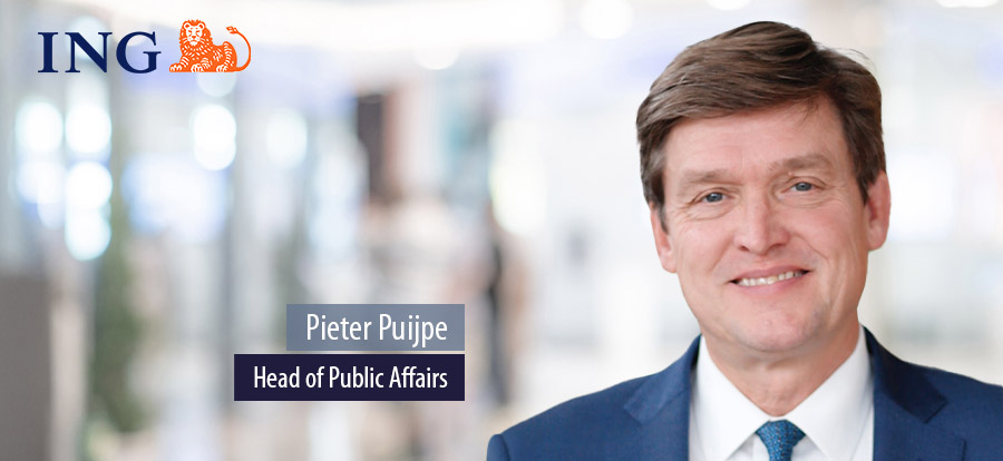 Pieter Puijpe benoemd tot Head of Public Affairs bij ING Pieter Puijpe benoemd tot Head of Public Affairs bij ING