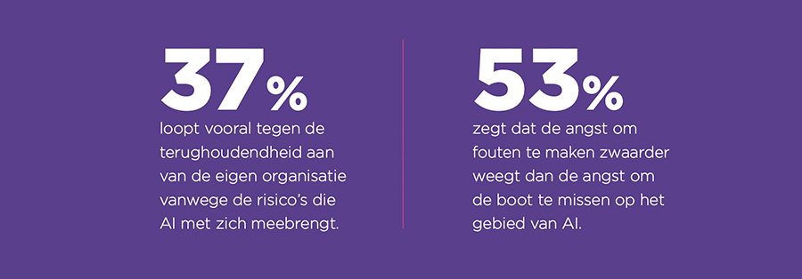 Faalangst onder gebruikers vertraagt AI-adoptie in de financiële sector