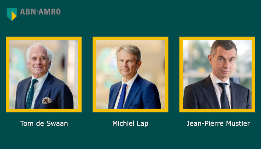 ABN AMRO vult RvC aan met nieuwe voorzitter Michiel Lap én Jean-Pierre Mustier 