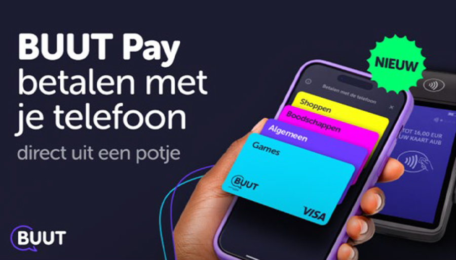BUUT introduceert mobiel betalen voor jongeren onder de 16 jaar