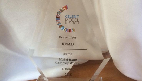 Knab wint in New York Celent Digital Bank Award