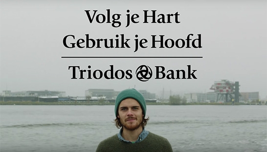 Triodos Bank campagne bekroond met een SAN Accent 