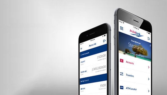 Aruba Bank eerste op Antillen met mobiel bankieren app