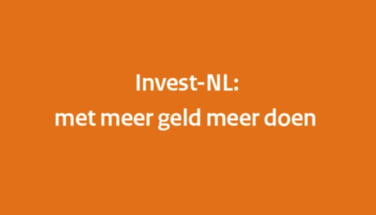 Kabinet richt nationale investeringsbank Invest-NL op