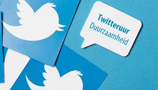 Bankensector organiseert Twitteruur duurzaamheid