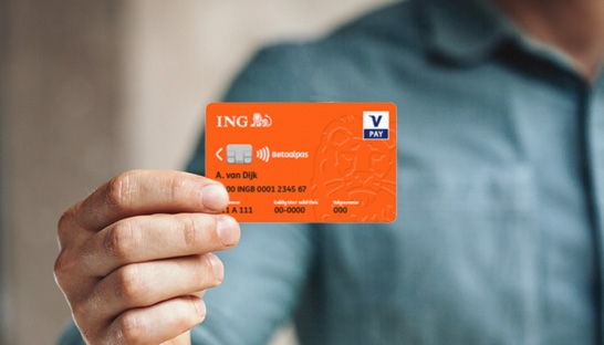 Schande Leuren pijp ING-debetkaarten nu ook beschikbaar met V Pay van Visa