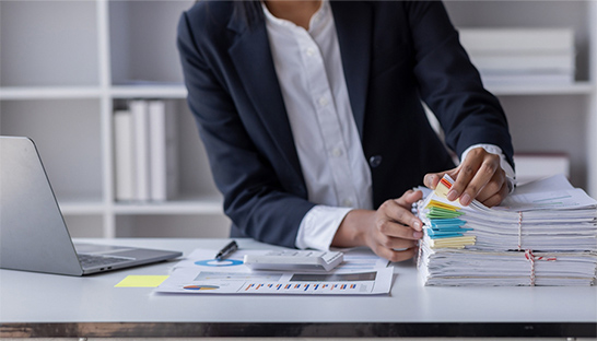 Papierloze toekomst ver verwijderd voor financiële sector