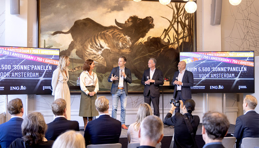 Artis krijgt ‘Kameleon-Sonnepanelen’