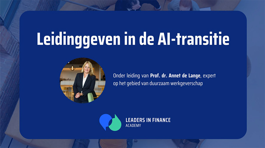 Leiderschap in de AI-transitie: hoe begeleid je medewerkers naar een AI-gedreven organisatie?