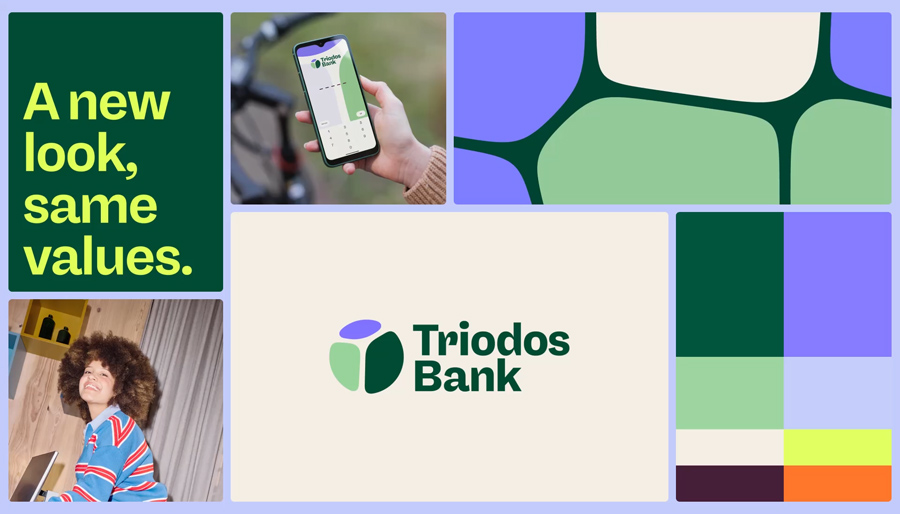 Triodos ondergaat visuele transformatie