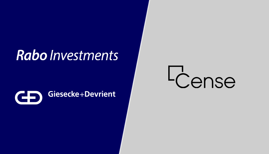 Rabo Investments en G+D Ventures leiden seed-ronde van 6,5 miljoen euro in Cense