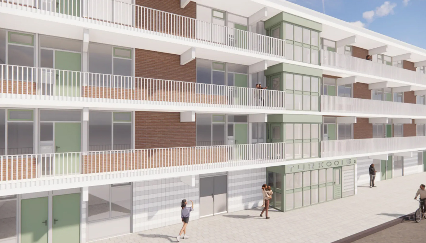 BNG beloont woningcorporatie Portaal voor verduurzaming 131 woningen