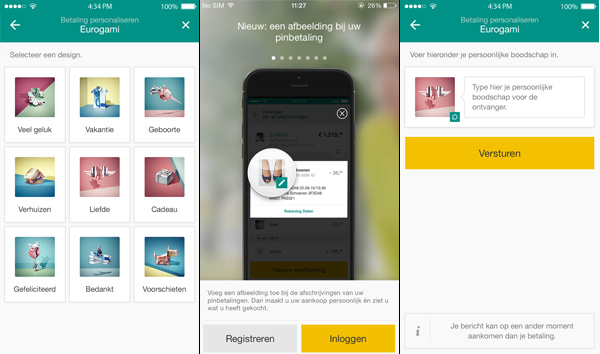 ABN AMRO - Een afbeelding bij een pinbetaling