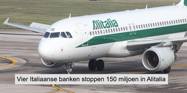 Alitalia - 4 banken Alitalia - 4 banken