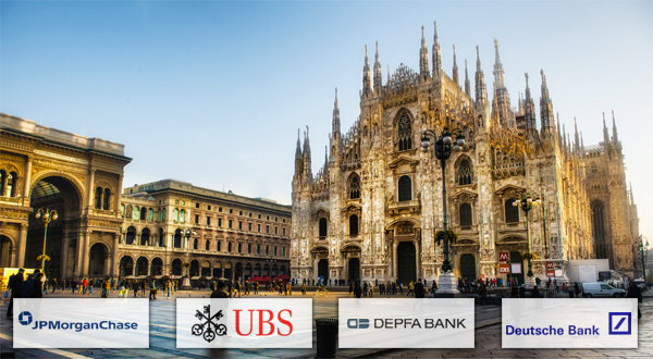 Banken vrijgesproken in derivaten fraude Milaan