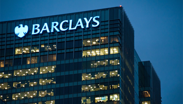 Barclays kantoor in London Barclays kantoor in London