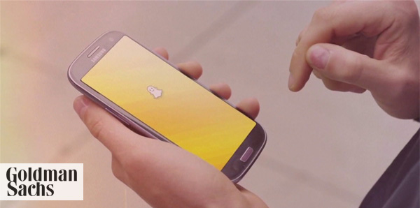 Goldman Sachs werft personeel via Snapchat