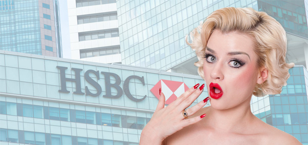 HSBC verstuurt porno link