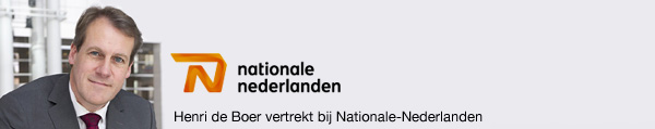 Henri de Boer vertrekt bij Nationale Nederlanden