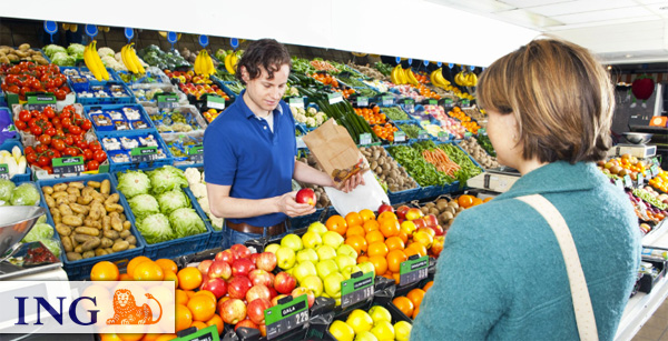 ING - Groenteboer op zijn retour ING - Groenteboer op zijn retour