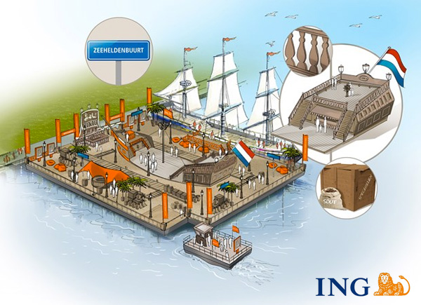 ING eiland - Sail 2015
