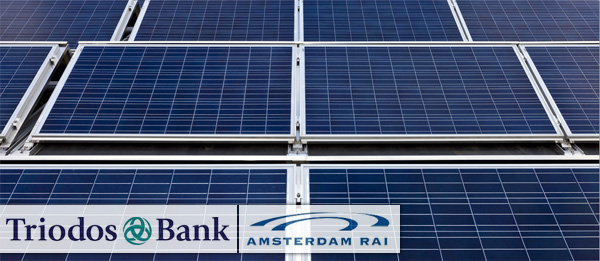 Triodos financiert grootste zonnedak van Amsterdam op RAI