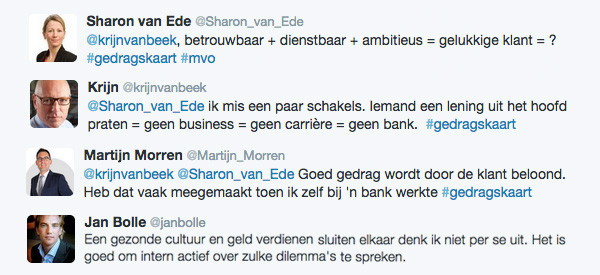 Tweets - Gedragskaart 2 Tweets - Gedragskaart 2