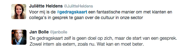 Tweets - Gedragskaart Tweets - Gedragskaart
