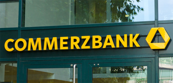 Commerzbank in de etalage