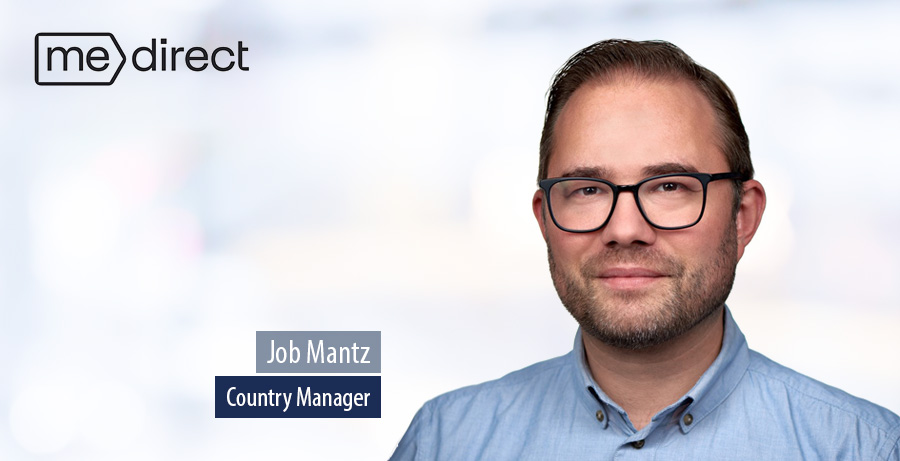Job Mantz, Country Manager van MeDirect