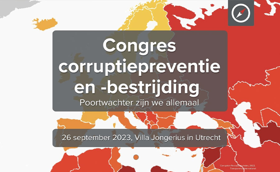 Congres corruptiepreventie en -bestrijding 2023: ‘Poortwachters zijn we allemaal!’