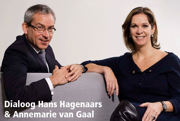 Hans Hagenaar en Annemarie van Gaal